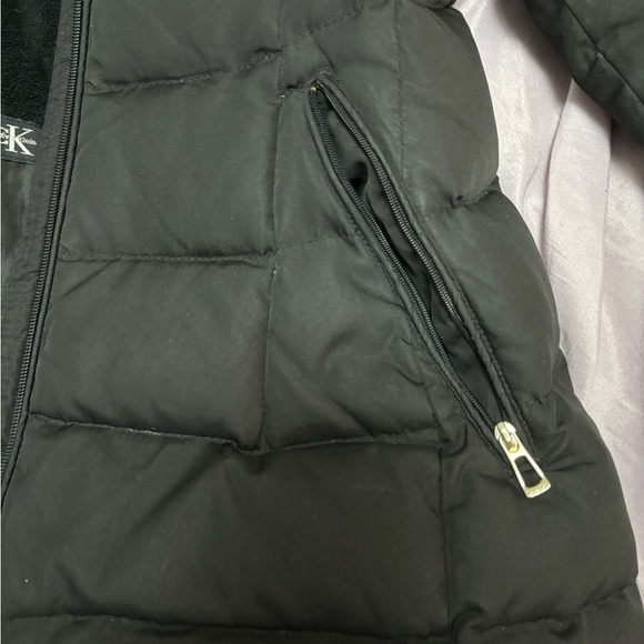 Calvin Klein Fur Parka - Picture 5 of 8